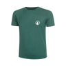 Receiver T-shirt Drenge - gr&oslash;n, hvid
