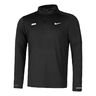 Dri-FIT Element Flash Half-Zip L&oslash;betr&oslash;je Herrer - sort, s&oslash;lv
