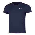 Nike Tøj Nike Court Dry Victory T-shirt Herrer-Mørkeblå,Hvid