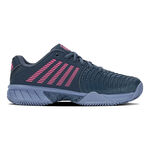 K-Swiss Tennissko K-Swiss Express Light 3 Grusbanesko Damer - mørkeblå, pink