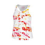 BIDI BADU Tøj BIDI BADU Wild Arts Chill Junior Tanktop Pige-Hvid,Flerfarvet