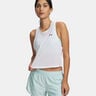 Tech Sport Mesh Crop Tanktop Damer-hvid, sort