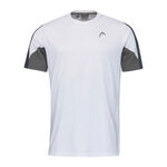 HEAD Tøj HEAD 22 Tech T-shirt Herrer - hvid, mørkeblå
