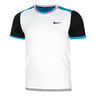 Court Dri-Fit Advantage T-shirt Herrer - hvid, blå
