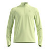 Essential Thermal Midlayer 1/2 Zip Løbetrøje Herrer - lime, 