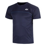 Yonex Yonex CREW NECK T-shirt Herrer-m&oslash;rkebl&aring;