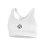 Jude Tech Sports-BH Damer - hvid, sort