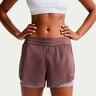 Swift 2in1 L&oslash;beshorts Damer - brun, lilla