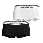Björn Borg Tøj Björn Borg Core Logo Mini-Shorts Pakke Med 2 Damer-Flerfarvet