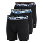 Nike Boksershorts Nike Essential Cotton Stretch Boxer Brief Boksershorts - Pakke med 3 Herrer-sort, bl&aring;