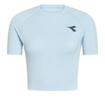 Diadora Tøj Diadora L. Icon Stratouno T-shirt Damer-Lyseblå