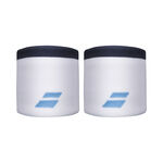 Babolat T&oslash;j Babolat Logo Svedb&aring;nd Unisex - hvid, lysebl&aring;