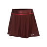 Court Dri-Fit Slam High Rise Nederdel Damer-Mørkerød