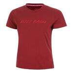 BIDI BADU Tøj BIDI BADU Protected Leafs Chill T-shirt Damer - rød, 