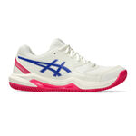 ASICS Tennissko ASICS Gel-Dedicate 8 Grusbanesko Damer-Creme,Mørkeblå