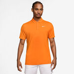 Nike Tennistøj Nike Dri-Fit Victory Court Solid Polo Herrer - orange, hvid