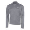 Pacer Half-Zip Løbetrøje Herrer - grå, 