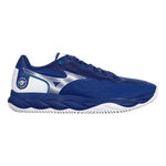 Mizuno Tennissko Mizuno Wave Enforce Court Grusbanesko Herrer - blå, hvid