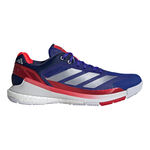 adidas Padel-sko adidas Crazyquick Boost Padelsko Herrer-Blå,Sølv