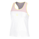 Quiet Please Tøj Quiet Please Mind Racerback Tanktop Pige-Syren,Hvid