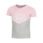 BIDI BADU Tøj BIDI BADU Mandisa Lifestyle T-shirt Pige - rosa, lysegrå