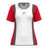Club 25 Tech T-shirt Damer-Rød,Hvid