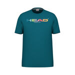 HEAD Tøj HEAD Rainbow T-shirt Børn-Petrol
