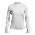 Under Armour T&oslash;j Under Armour Tech Half-Zip Twist Shirt,Lang&aelig;rmet Damer-Gr&aring;