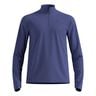 Essential Thermal Midlayer 1/2 Zip Løbetrøje Herrer - blå, 