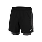 ASICS T&oslash;j ASICS Road 2in1 7in L&oslash;beshorts Herrer - sort, 