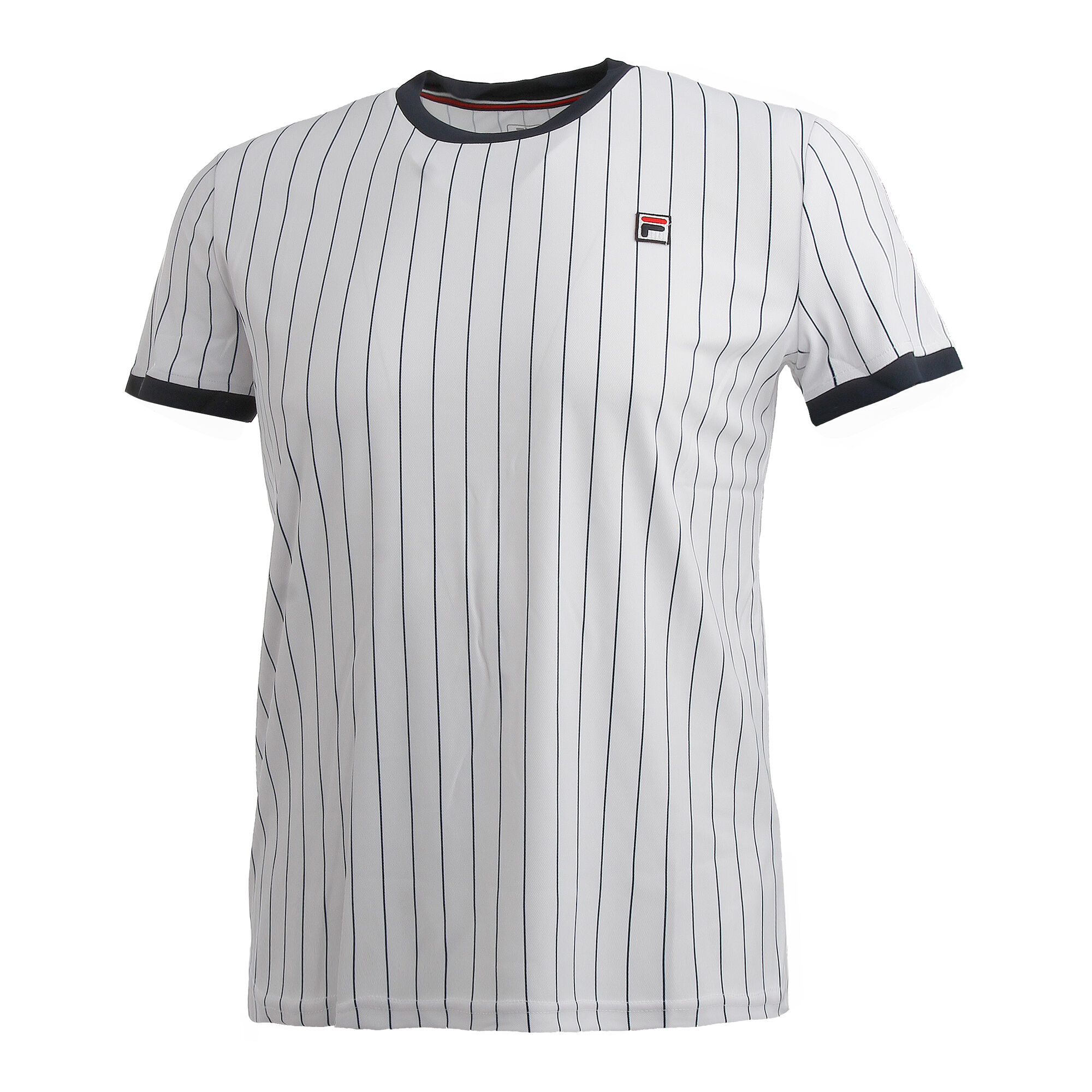 Fila Stripes T-shirt Herrer - Hvid, køb online | Tennis-Point