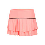 Lucky in Love Tøj Lucky in Love Pleat Tier With Piping Nederdel Damer-Apricot,Sort