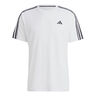 Essentials Train 3-Stripes Training T-shirt Herrer-Hvid,Sort