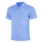 Nike Tennist&oslash;j Nike Dri-Fit Victory Court Solid Polo Herrer - lysebl&aring;, hvid