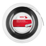 MSV Tennisstrenge MSV Co Ultra Strenge,Rulle 200m-Sort