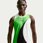 Nike Tanktop Nike Carlos Alcaraz Court Dri-Fit Advantage Slam Tanktop Herrer-gr&oslash;n, hvid