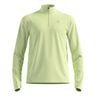 Essential Thermal Midlayer 1/2 Zip Løbetrøje Herrer - lime, 