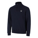 Quiet Please Sweatshirt Quiet Please Essential Troyer Sweatshirt Herrer-mørkeblå