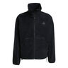 Fleece Full-Zip Træningsjakke Herrer - sort, 