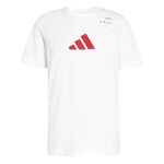 adidas T-shirt adidas Category Graphic T-shirt Herrer-hvid