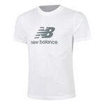 New Balance Tøj New Balance Essentials Logo T-shirt Herrer-Hvid