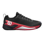 Wilson Tennissko Wilson Rush Pro 4.5 Allcourt-sko Herrer-Sort,Rød