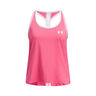 Tech Knockout Tanktop Pige-Pink,Hvid