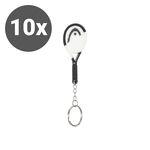 HEAD Tilbehør HEAD Keyrings Boom  Nøglevedhæng Pakke med 10 