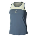 Quiet Please Tøj Quiet Please Perspectives Racerback Tanktop Damer-Blå