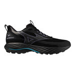 Mizuno L&oslash;besko Mizuno Wave Rider GTX 3                    Trailsko Herrer-sort, turkis