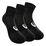 ASICS Tøj ASICS Quarter Sportssokker Pakke Med 3-Sort,Hvid
