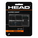 HEAD Overgrips HEAD Super Comp Pakke Med 3-Sort