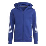adidas Tøj adidas Freelift 3-Stripes Sweatjakke Drenge - blå, hvid