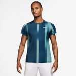 Nike T&oslash;j Nike Court Victory Dri-Fit Print T-shirt Herrer - petrol, hvid